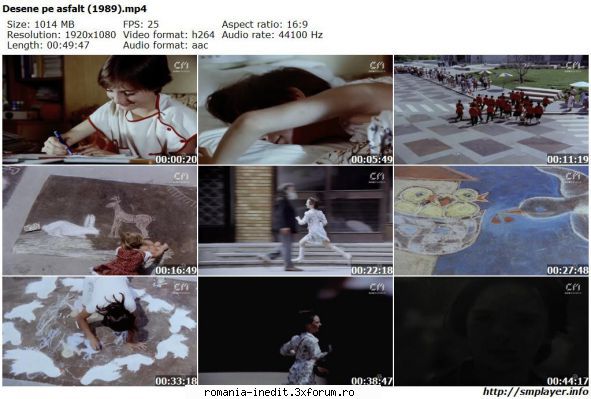 Desene pe asfalt (1989) - marianvo - Filme rom�nesti - Romanian Movies