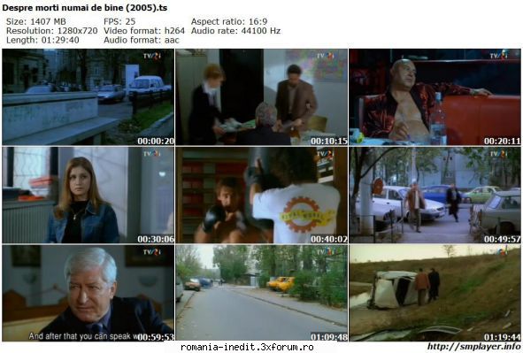Despre morti numai de bine (2005) - marianvo - Filme rom�nesti - Romanian Movies