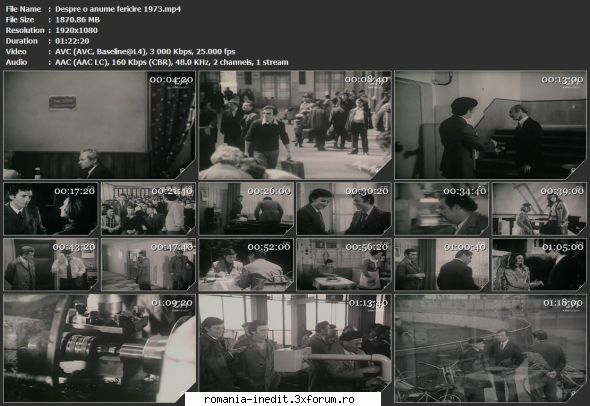 Despre o anume fericire (1973) - tvrip o anume fericire 1973.mp4 - Filme rom�nesti - Romanian Movies