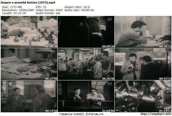 Despre o anume fericire (1973) - marianvo - Filme rom�nesti - Romanian Movies