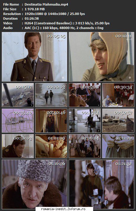 Destinatia Mahmudia (1981) - sasadoru - Filme rom�nesti - Romanian Movies