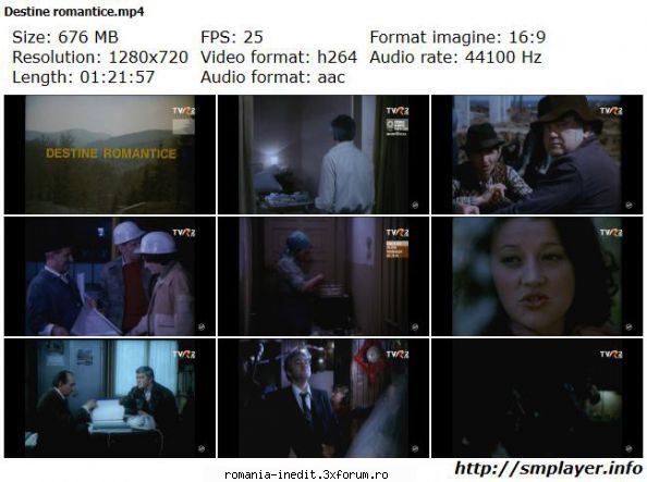 Destine romantice (1981) - Destine romantice (1981) Romantic Destinies - Filme rom�nesti - Romanian Movies