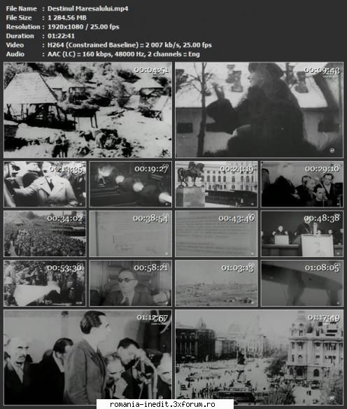 Destinul Mareșalului (2009) - Destinul Mareșalului urmărește - Filme Documentare