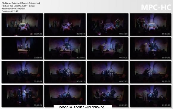 Detectivul (Teatrul Odiseu) - bgl23 - Teatru rom�nesc - Romanian Theater