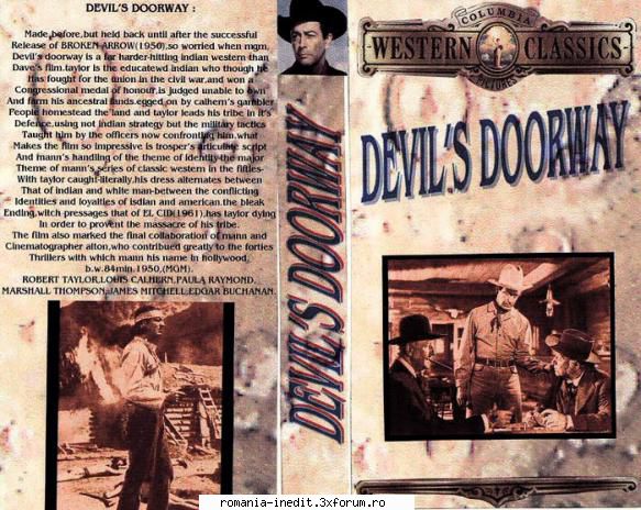 Devil's Doorway (1950) - Devil's Doorway (1950) Lance Poole, un indian - Filme clasice - Old Movies