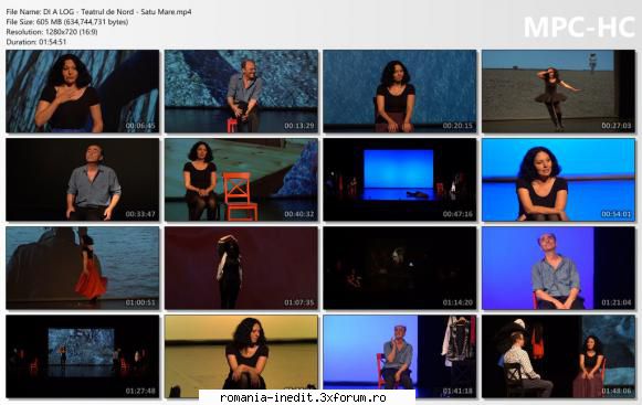 Dialog(Teatrul de Nord Satu Mare) - Textul, Scenariul, Interpretarea & - Teatru rom�nesc - Romanian Theater