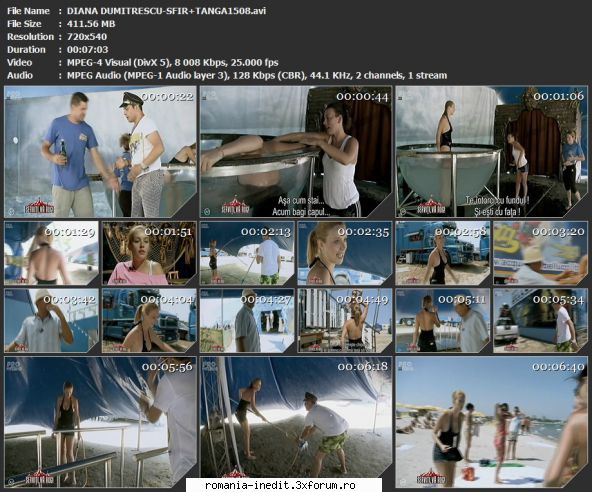 Diana Dumitrescu - DIANA DUMITRESCU-SFIR+TANGA1508 - Sexy & Softcore