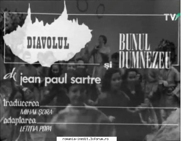 Diavolul si bunul Dumnezeu (1970) (Teatru) - Multumesc! Adaptare TV dupa - Teatru rom�nesc - Romanian Theater