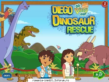 Diego Dinosaur Rescue [pc game] - Diego Dinosaur Rescue te invită - Jocuri pentru copii - Games for kids