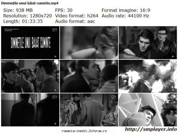 Diminetile unui baiat cuminte (1966) - Dimineţile unui băiat - Filme rom�nesti - Romanian Movies
