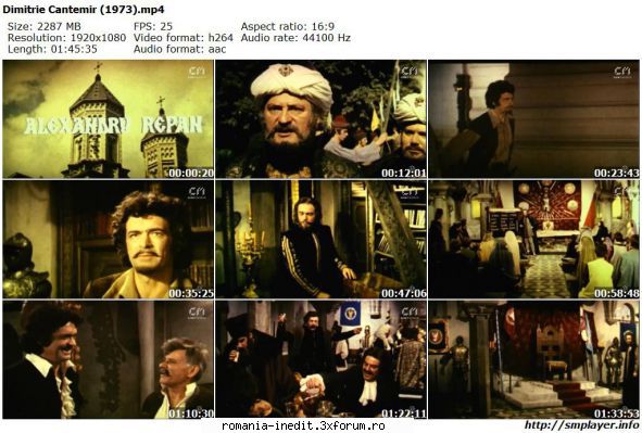 Dimitrie Cantemir / Dimitrie Kantemir (1973) - marianvo - Filme rom�nesti - Romanian Movies