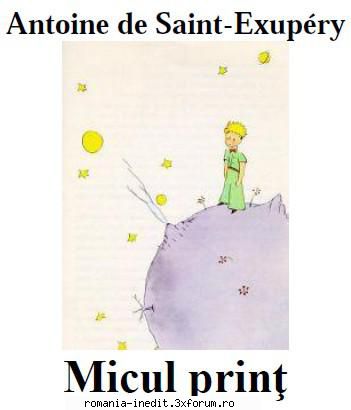 Din litereratura contemporana pentru copii - Antoine de Saint-Exupery - Micul - Carti pentru copii - Books
