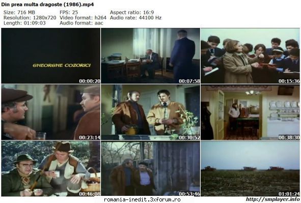 Din prea multa dragoste (1986) - marianvo - Filme rom�nesti - Romanian Movies