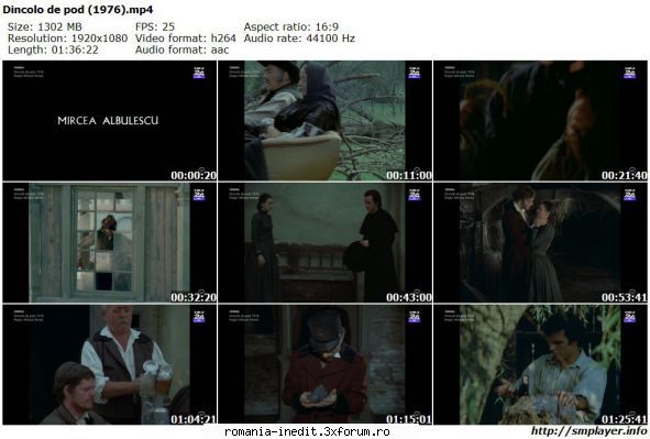 Dincolo de pod (1975) - marianvo - Filme rom�nesti - Romanian Movies