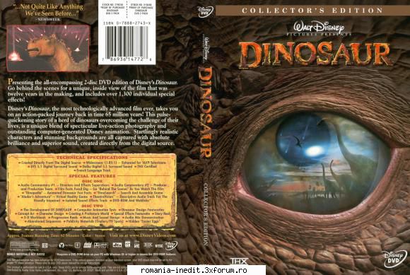 Dinosaur (2000) - Am cautat mult aceasta animatie - Filme pentru copii - Movies for kids