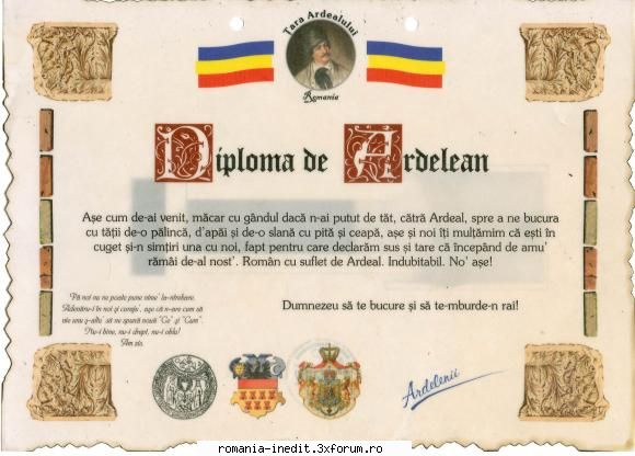 Diploma de ardelean - Deci e superba eu am scos deja 4 la imprimanta sa - Funny