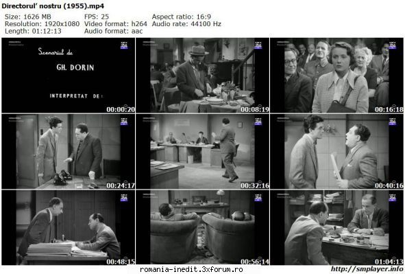 Directorul nostru (1955) - marianvo - Filme rom�nesti - Romanian Movies