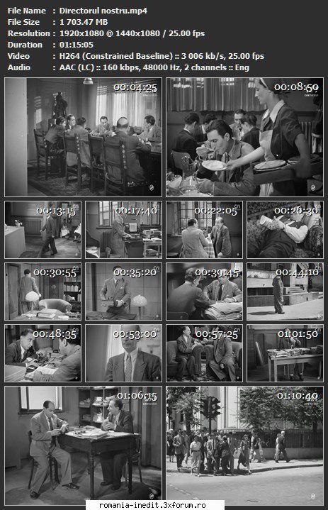 Directorul nostru (1955) - sasadoru - Filme rom�nesti - Romanian Movies