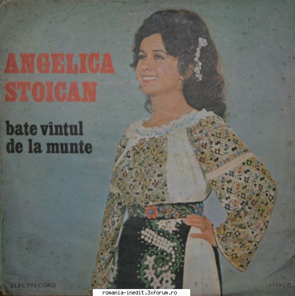 Discografia Angelicai Stoican - Bate V�ntul De La Munte - 1980 - Muzica populara romaneasca - Romanian folk