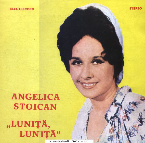 Discografia Angelicai Stoican - Luniță, Luniță - Muzica populara romaneasca - Romanian folk