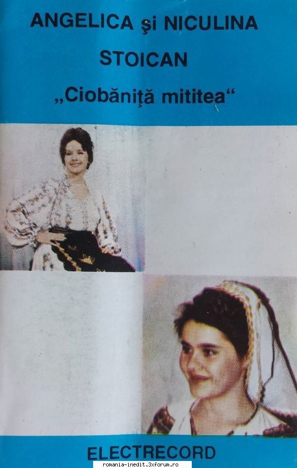 Discografia Angelicai Stoican - Ciobaniță Mititea 1992 - Muzica populara romaneasca - Romanian folk