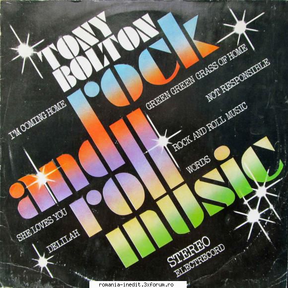 Discuri vinil cu muzica internationala - Raritati - Tony Bolton ST EDE .Delilah - International MP3 albums