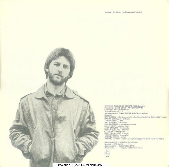 Discuri vinil cu muzica internationala - Raritati - Andrej Sifrer - Od sanka do - International MP3 albums