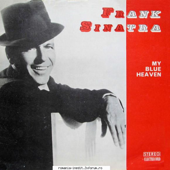 Discuri vinil cu muzica internationala - Raritati - Frank Sinatra - My blue heaven - International MP3 albums