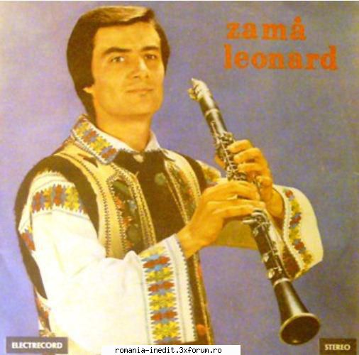 Discuri vinil cu muzica populara - Raritati - Leonard Zama-ST-EPE - Muzica populara romaneasca - Romanian folk