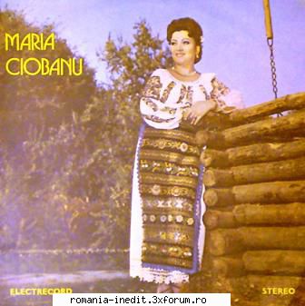 Discuri vinil cu muzica populara - Raritati - Maria Ciobanu-ST-EP - Muzica populara romaneasca - Romanian folk