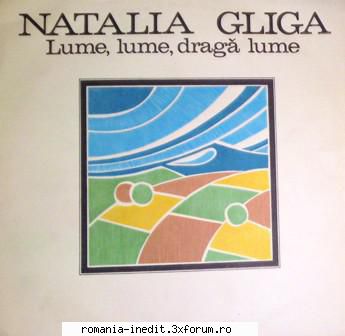 Discuri vinil cu muzica populara - Raritati - Natalia Gliga - Lum - Muzica populara romaneasca - Romanian folk