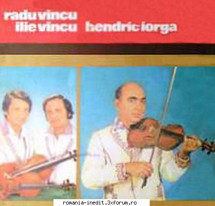 Discuri vinil cu muzica populara - Raritati - Radu si Ilie Vincu - Muzica populara romaneasca - Romanian folk