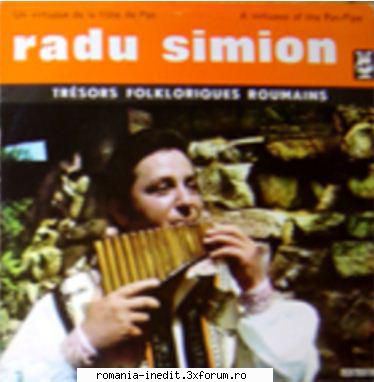 Discuri vinil cu muzica populara - Raritati - Radu Simion-STM EPE - Muzica populara romaneasca - Romanian folk