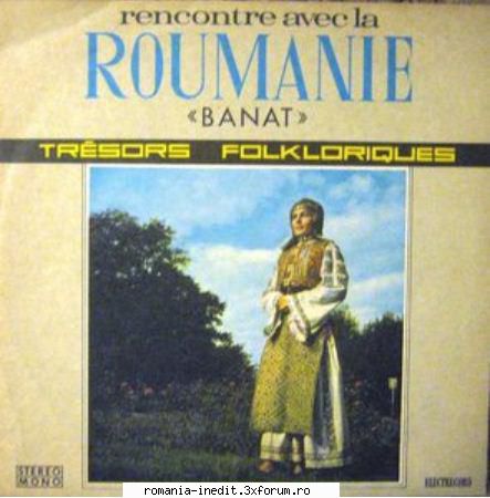 Discuri vinil cu muzica populara - Raritati - Rencontre avec la R - Muzica populara romaneasca - Romanian folk