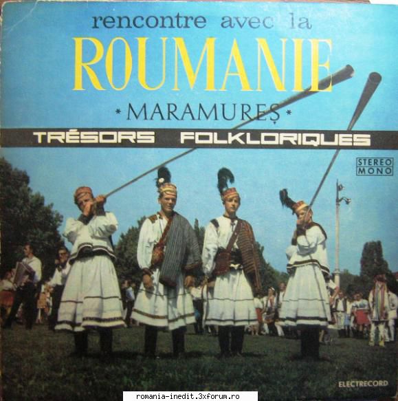 Discuri vinil cu muzica populara - Raritati - VA - Rencontre Avec - Muzica populara romaneasca - Romanian folk