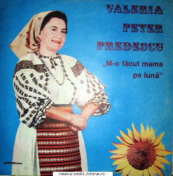 Discuri vinil cu muzica populara - Raritati - Valeria Peter Prede - Muzica populara romaneasca - Romanian folk