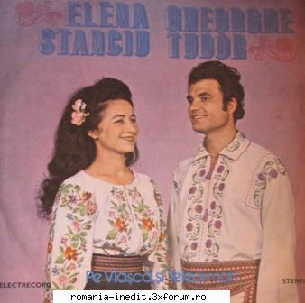 Discuri vinil cu muzica populara - Raritati - Elena Stanciu, Gheo - Muzica populara romaneasca - Romanian folk