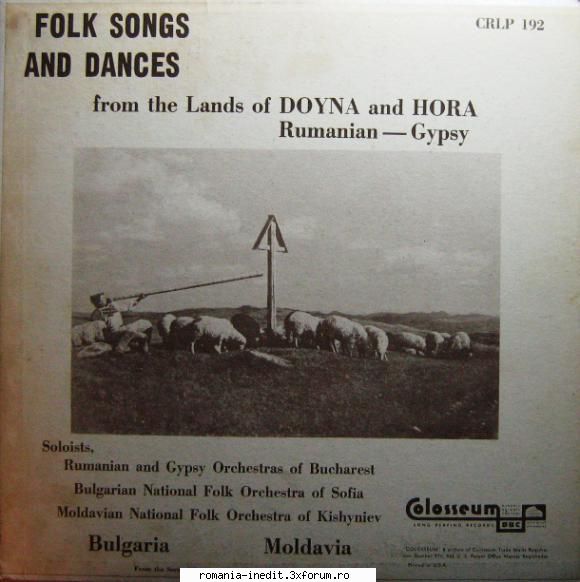Discuri vinil cu muzica populara - Raritati - Folk Songs & Dances - Muzica populara romaneasca - Romanian folk