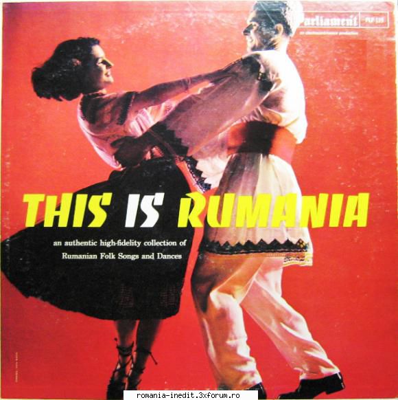 Discuri vinil cu muzica populara - Raritati - This is Rumania-196 - Muzica populara romaneasca - Romanian folk