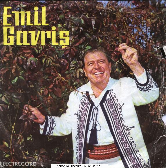 Discuri vinil cu muzica populara - Raritati - Emil Gavris 1. Drag - Muzica populara romaneasca - Romanian folk