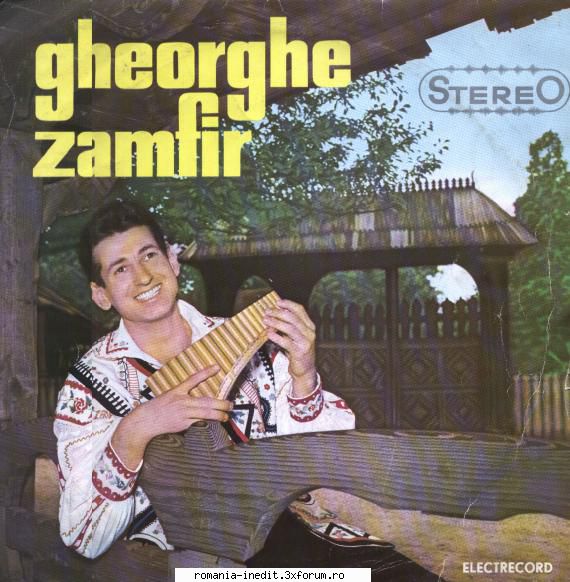 Discuri vinil cu muzica populara - Raritati - Gheorghe Zamfir 01 - Muzica populara romaneasca - Romanian folk