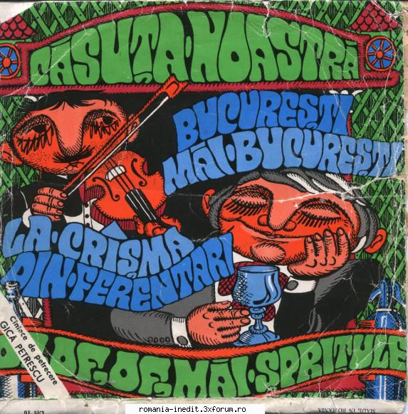 Discuri vinil cu muzica populara - Raritati - Gica Petrescu - Can - Muzica populara romaneasca - Romanian folk