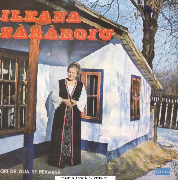 Discuri vinil cu muzica populara - Raritati - Ileana Sararoiu 01 - Muzica populara romaneasca - Romanian folk