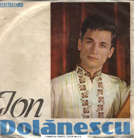 Discuri vinil cu muzica populara - Raritati - Ion Dolanescu 1. La - Muzica populara romaneasca - Romanian folk