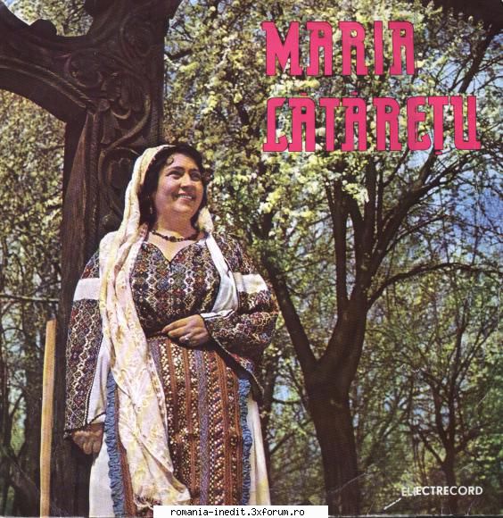 Discuri vinil cu muzica populara - Raritati - Maria Lataretu 01.R - Muzica populara romaneasca - Romanian folk