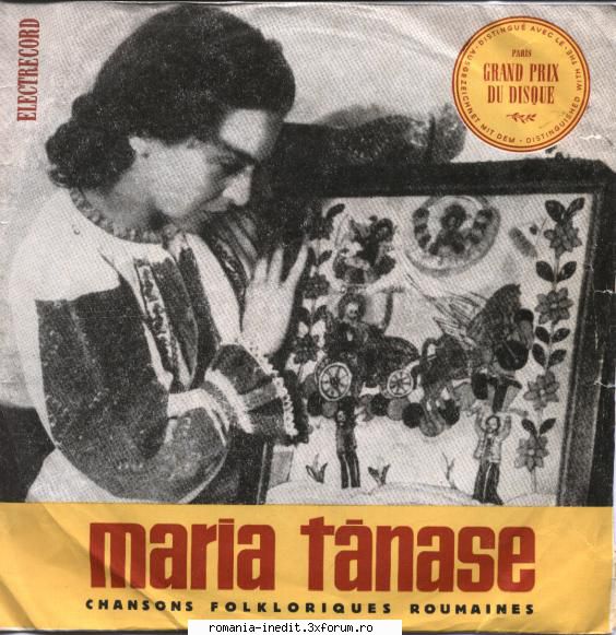 Discuri vinil cu muzica populara - Raritati - Maria Tanase 01.Doi - Muzica populara romaneasca - Romanian folk