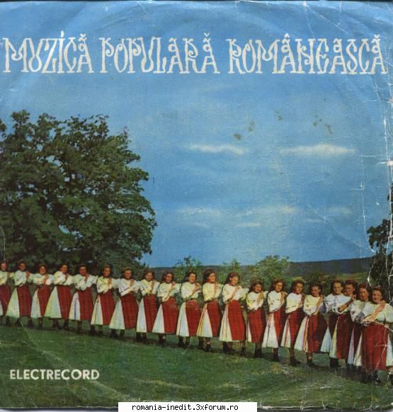 Discuri vinil cu muzica populara - Raritati - Muzica Populara Rom - Muzica populara romaneasca - Romanian folk