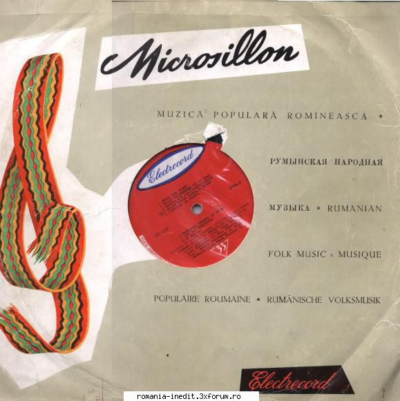 Discuri vinil cu muzica populara - Raritati - Muzica Populara Rom - Muzica populara romaneasca - Romanian folk