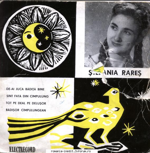 Discuri vinil cu muzica populara - Raritati - Stefania Rares 01.D - Muzica populara romaneasca - Romanian folk