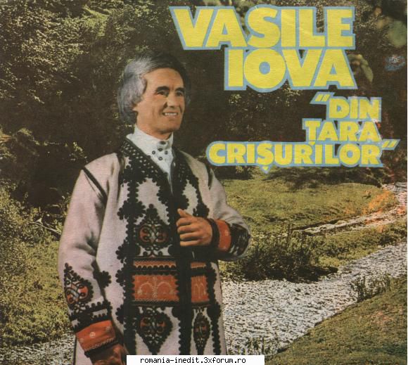 Discuri vinil cu muzica populara - Raritati - Vasile Iova 01. Man - Muzica populara romaneasca - Romanian folk